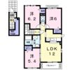 プラシードⅡの間取り画像