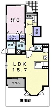 スパーブCの間取り画像
