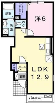 サンスクエアBの間取り画像