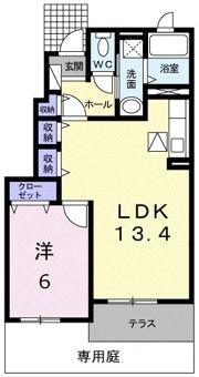 パーチェBの間取り画像