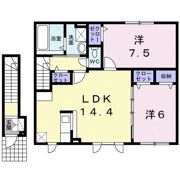 プロムナード漁Ⅱの間取り画像