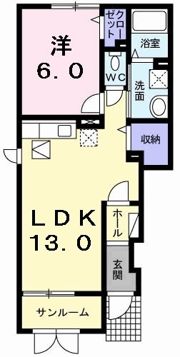 プラシード・エテルノAの間取り画像