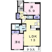 サンライトセクションBの間取り画像