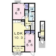 フランM．Y Ⅱの間取り画像