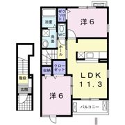 シャンペトルの間取り画像