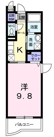 パスコーレの間取り画像
