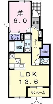 サニー・レジデンスⅠの間取り画像