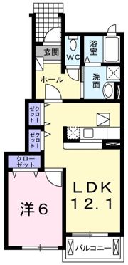 カーサ・ルーチェの間取り画像