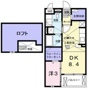 カーサ・モデルノⅡの間取り画像