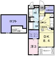 カーサ・モデルノⅡの間取り画像