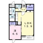 レジーナⅠの間取り画像