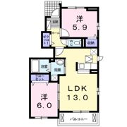 マンハイム 1番館の間取り画像