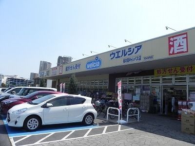 近くのウエルシアまで1,100m（徒歩14分）