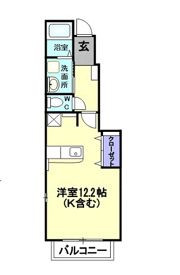 アニメート shinoの間取り画像