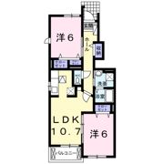 ビューネ遠藤Cの間取り画像
