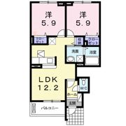フォーシーズンズの間取り画像