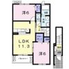 フルール26の間取り画像