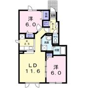 カームリーメムCの間取り画像