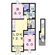 フィオーレ・ユリアⅠの間取り画像