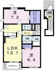ハービスト ホームの間取り画像