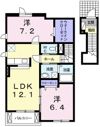 ハービスト ホームの間取り画像