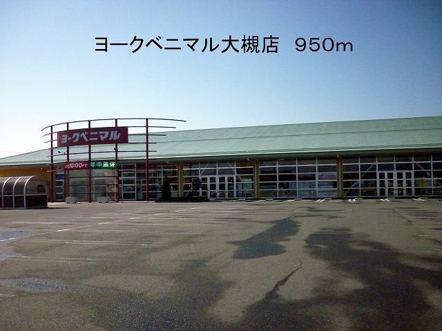 近くのヨークベニマル大槻店まで950m（徒歩12分）