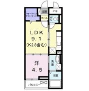 ラ フエンテの間取り画像