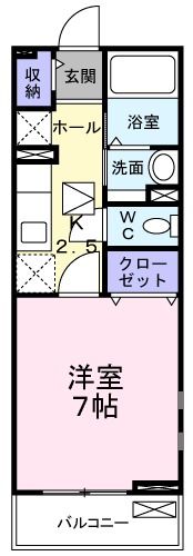 フェリーチェ堺の間取り画像