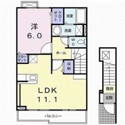 トレスタージュ Aの間取り画像