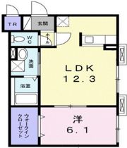 ヴィラ本町の間取り画像