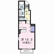 ベルムーンAの間取り画像