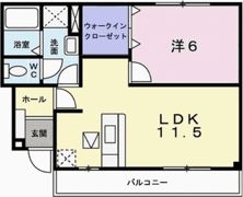 エクセラン國木Ⅰの間取り画像