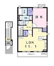テンダーパレスの間取り画像