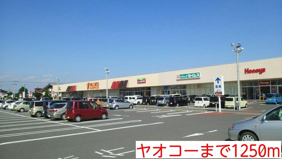 近くのヤオコーまで1,250m（徒歩16分）