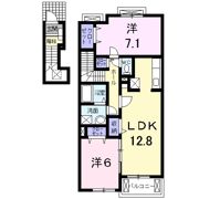 花蓮Aの間取り画像