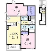 サニーヒルズAの間取り画像