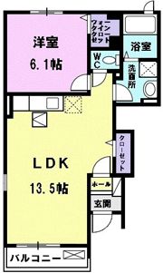 サティスファクションの間取り画像