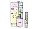 プレジールⅠの間取り画像