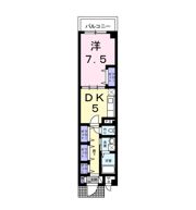 パレス伏見の間取り画像