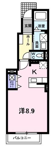 グロースフィールドⅡの間取り画像