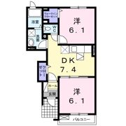 メゾン・グランディールの間取り画像