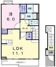 マーベラス レジデンス Ⅱの間取り画像