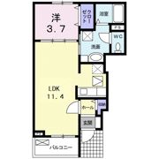 アビタシオン柳戸の間取り画像