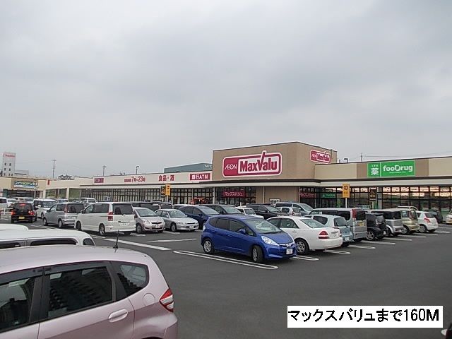 近くのマックスバリュまで160m（徒歩2分）