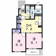 Neoエミサト Aの間取り画像