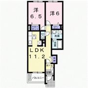 ルミエル穴師の間取り画像