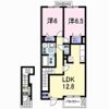 ルミエル穴師の間取り画像