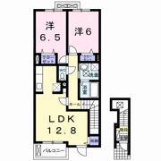 ルミエル穴師の間取り画像