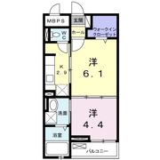 アビタシオン高井の間取り画像
