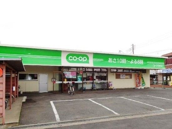 近くのコープみらいミニコープ日出谷店まで250m（徒歩4分）